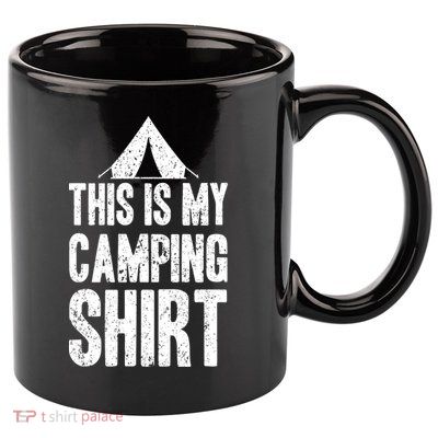 This Is My Camping 11oz C Handle Ceramic Mug