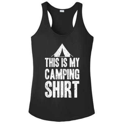 This Is My Camping Ladies PosiCharge Competitor Racerback Tank