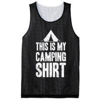 This Is My Camping Mesh Reversible Basketball Jersey Tank