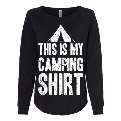 This Is My Camping Womens California Wash Sweatshirt