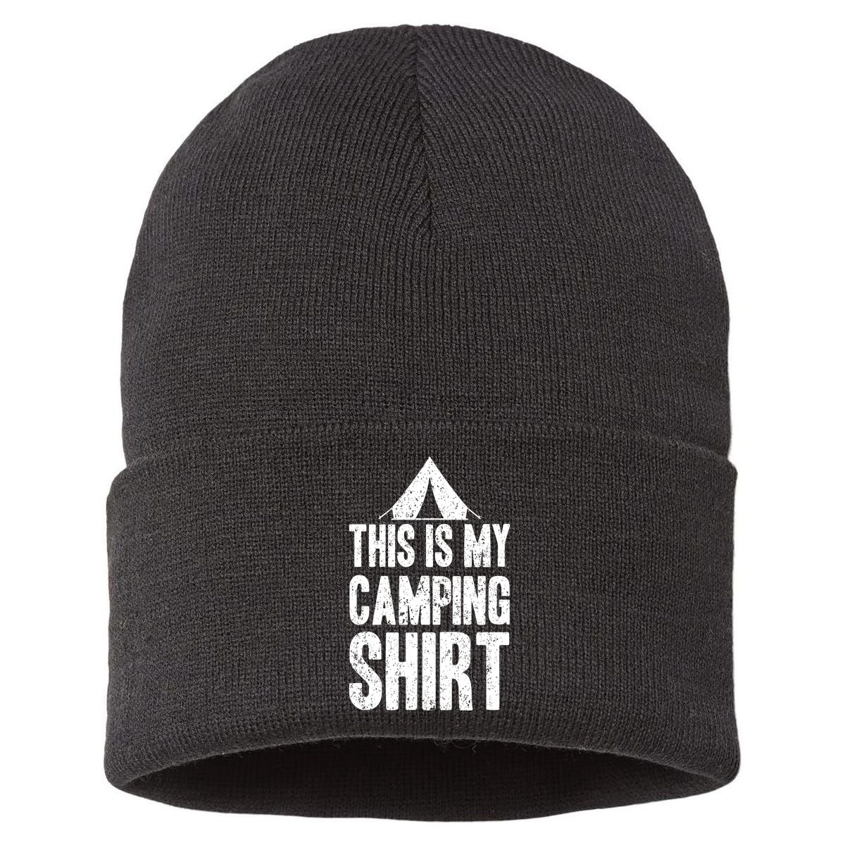 This Is My Camping Sustainable Knit Beanie