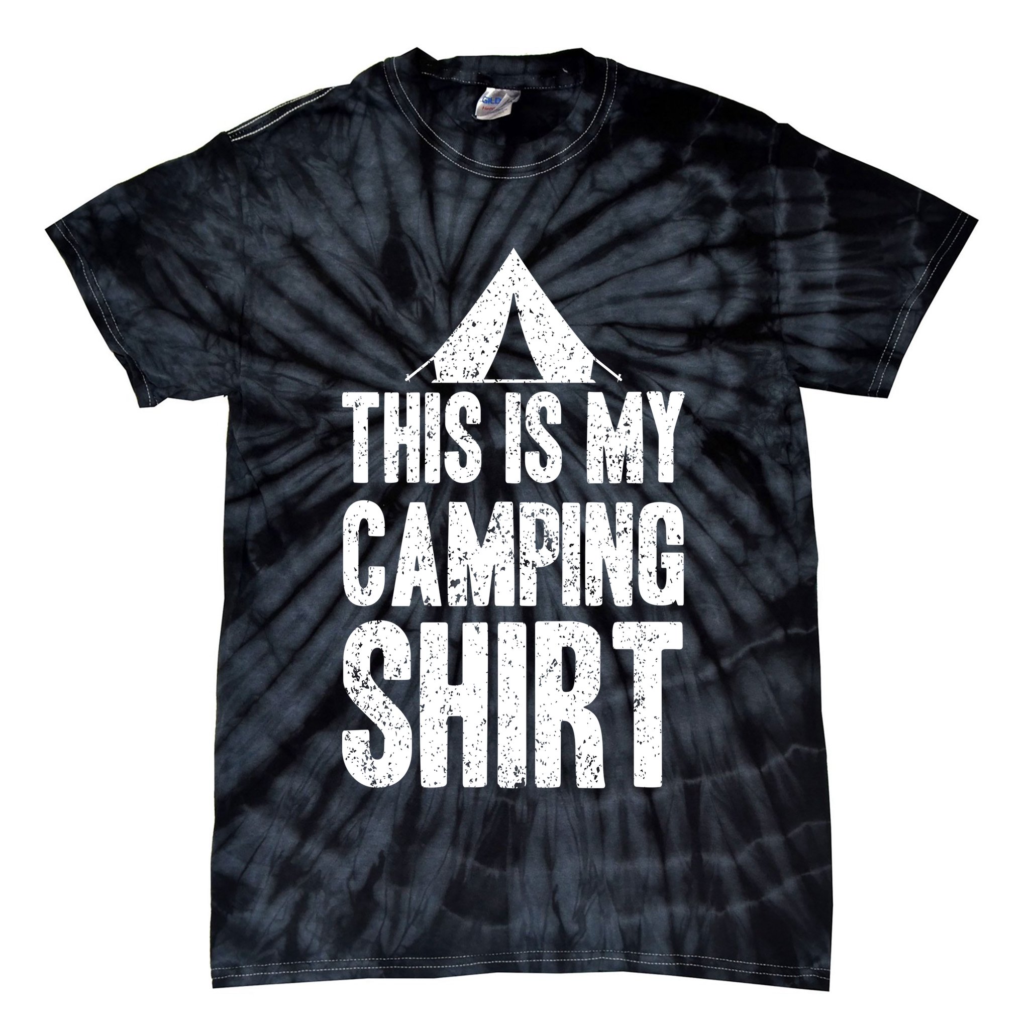 This Is My Camping Tie-Dye T-Shirt