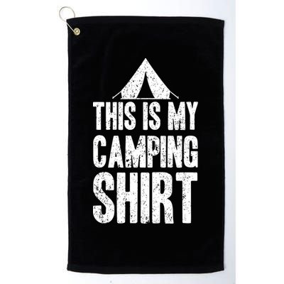 This Is My Camping Golf Towel