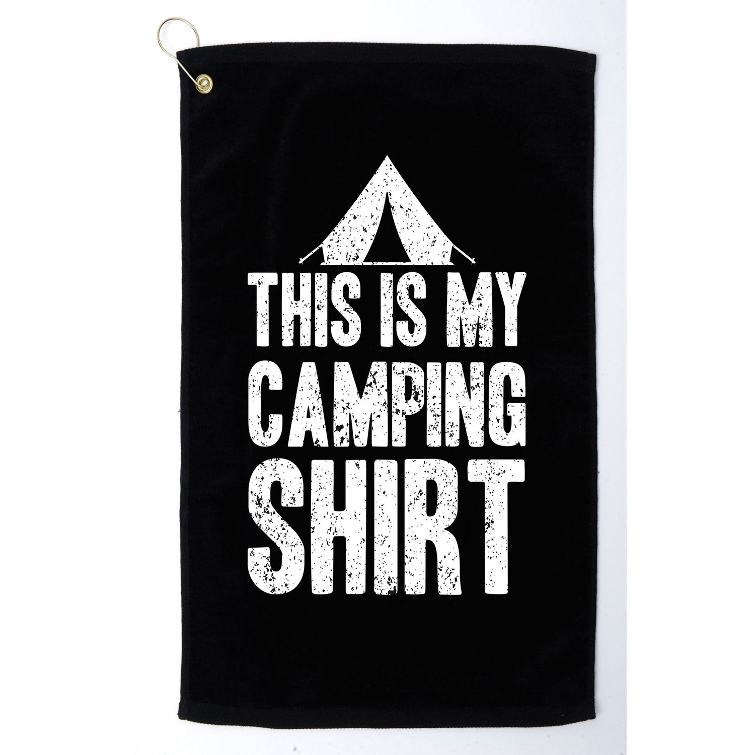 This Is My Camping Golf Towel