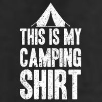 This Is My Camping Golf Towel