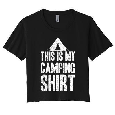 This Is My Camping Crop Top