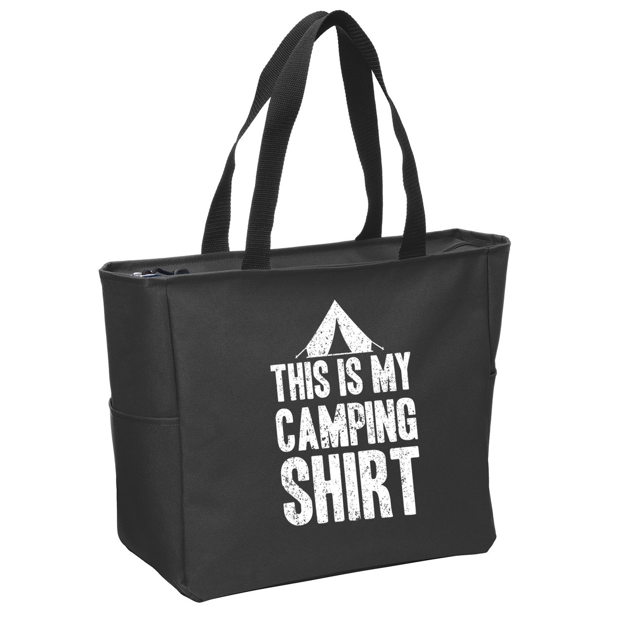 This Is My Camping Zip Tote Bag