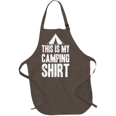 This Is My Camping Full-Length Apron With Pockets