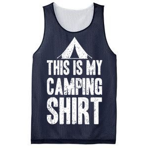 This Is My Camping Mesh Reversible Basketball Jersey Tank