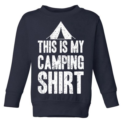 This Is My Camping Toddler Sweatshirt