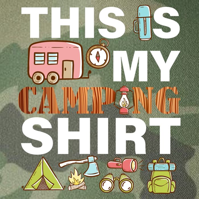 This Is My Camping Funny Legacy Tie Dye Trucker Hat