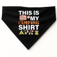 This Is My Camping Funny USA-Made Doggie Bandana