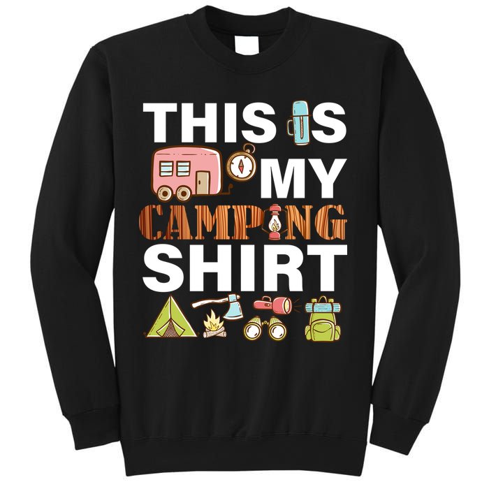 This Is My Camping Funny Sweatshirt