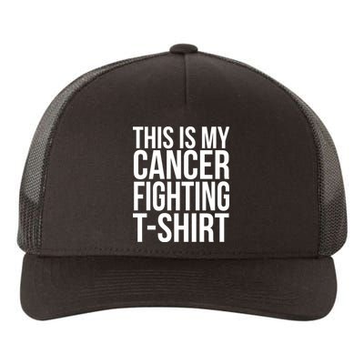 This Is My Cancer Fighting Yupoong Adult 5-Panel Trucker Hat