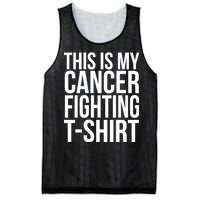 This Is My Cancer Fighting Mesh Reversible Basketball Jersey Tank