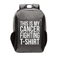 This Is My Cancer Fighting Vector Backpack