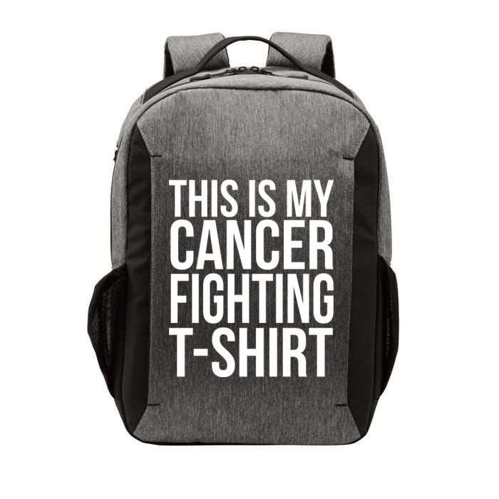This Is My Cancer Fighting Vector Backpack