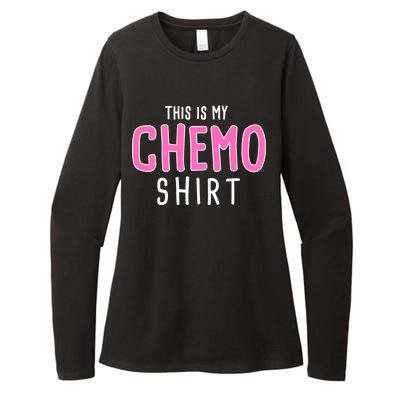 This Is My Chemo Shirt Womens CVC Long Sleeve Shirt