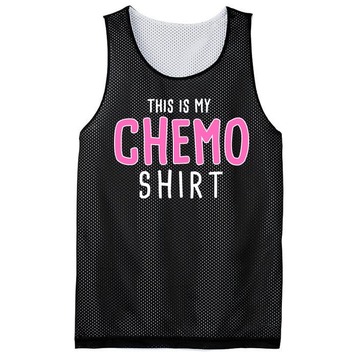 This Is My Chemo Shirt Mesh Reversible Basketball Jersey Tank