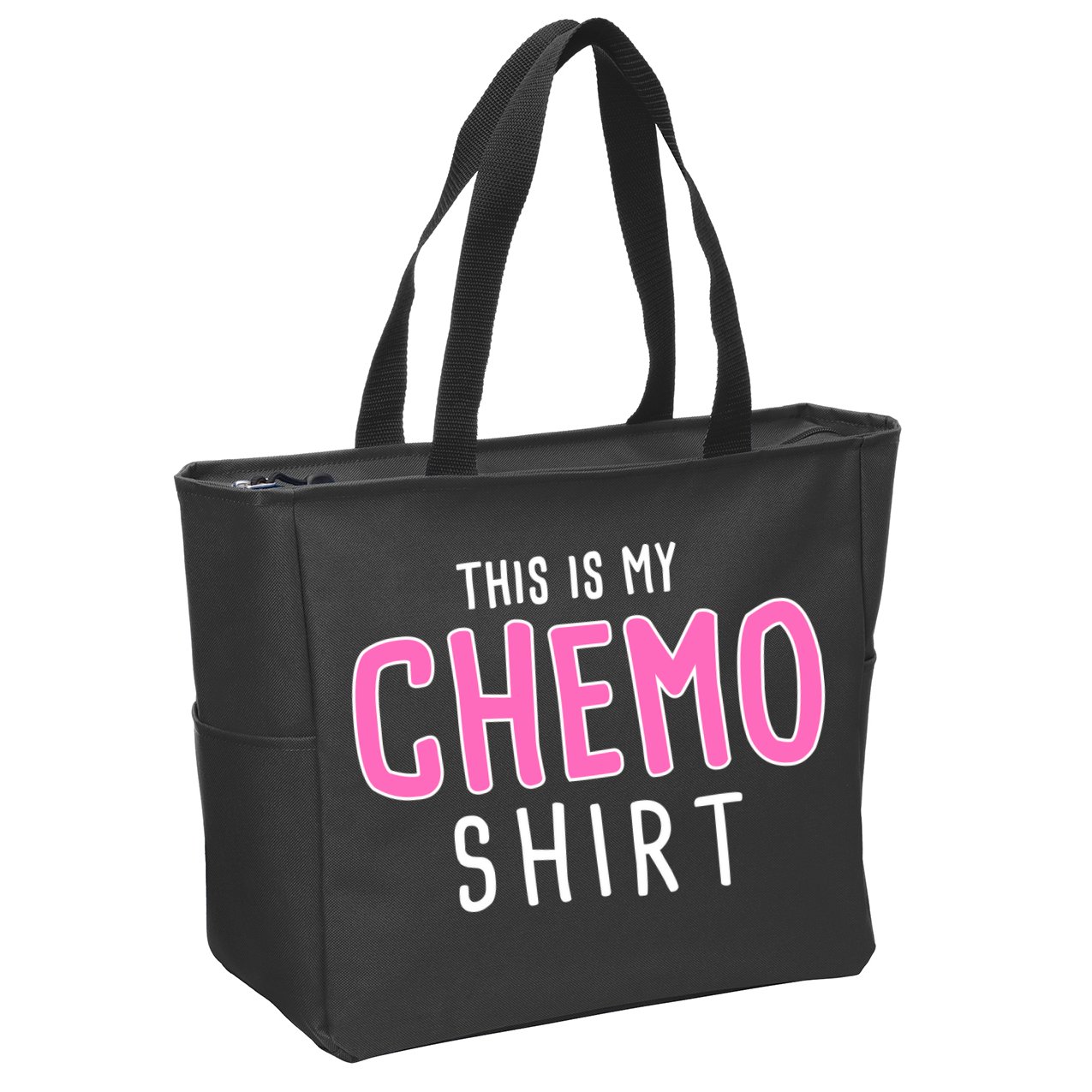 This Is My Chemo Shirt Zip Tote Bag