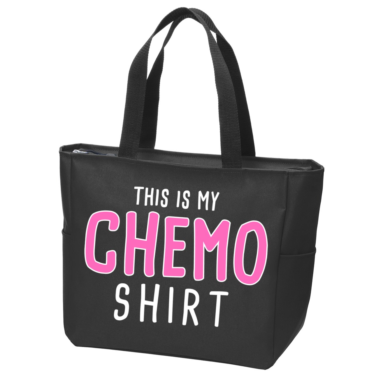 This Is My Chemo Shirt Zip Tote Bag