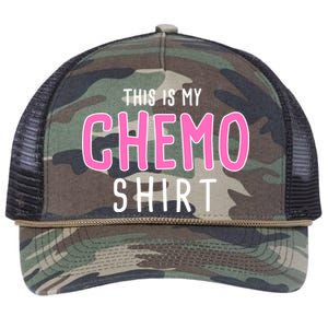 This Is My Chemo Shirt Retro Rope Trucker Hat Cap