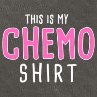 This Is My Chemo Shirt Cotton Canvas Backpack