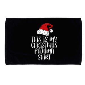 This Is My Christmas Pajama Microfiber Hand Towel