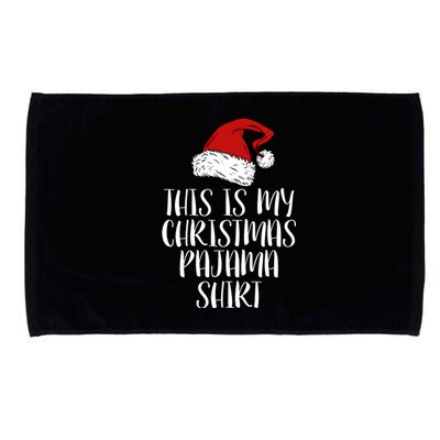 This Is My Christmas Pajama Microfiber Hand Towel