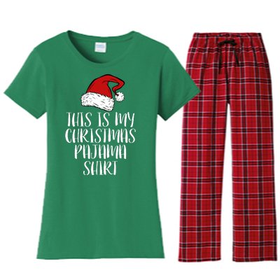 This Is My Christmas Pajama Women's Flannel Pajama Set