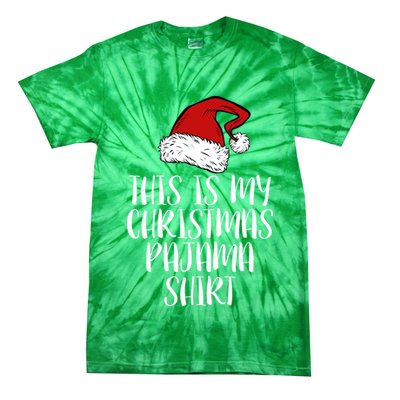 This Is My Christmas Pajama Tie-Dye T-Shirt