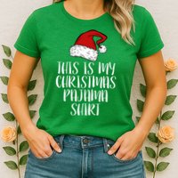 This Is My Christmas Pajama Womens T-Shirt