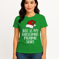 This Is My Christmas Pajama Womens T-Shirt