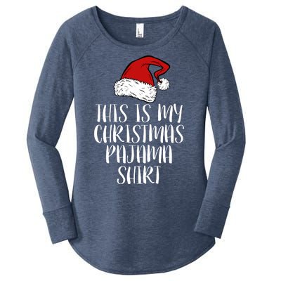 This Is My Christmas Pajama Women's Perfect Tri Tunic Long Sleeve Shirt