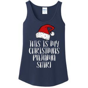 This Is My Christmas Pajama Ladies Essential Tank