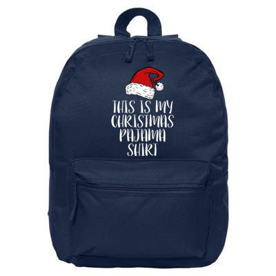 This Is My Christmas Pajama 16 in Basic Backpack