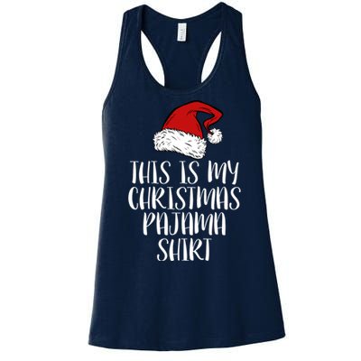 This Is My Christmas Pajama Women's Racerback Tank