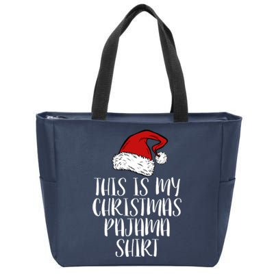 This Is My Christmas Pajama Zip Tote Bag