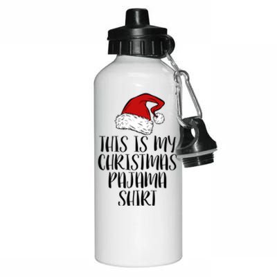 This Is My Christmas Pajama Aluminum Water Bottle