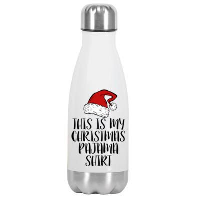 This Is My Christmas Pajama Stainless Steel Insulated Water Bottle