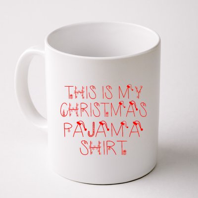 This Is My Christmas Pajama Shirt Funny Coffee Mug