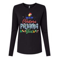 This is My Christmas PJ Shirt Womens Cotton Relaxed Long Sleeve T-Shirt