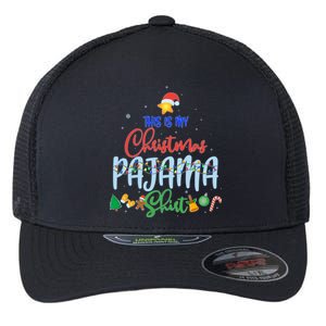 This is My Christmas PJ Shirt Flexfit Unipanel Trucker Cap