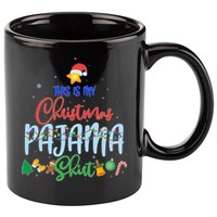 This is My Christmas PJ Shirt 11oz C Handle Ceramic Mug