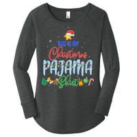 This is My Christmas PJ Shirt Women's Perfect Tri Tunic Long Sleeve Shirt