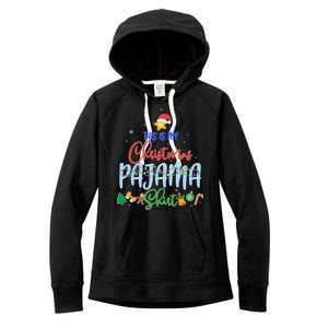 This is My Christmas PJ Shirt Women's Fleece Hoodie