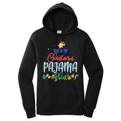 This is My Christmas PJ Shirt Women's Pullover Hoodie