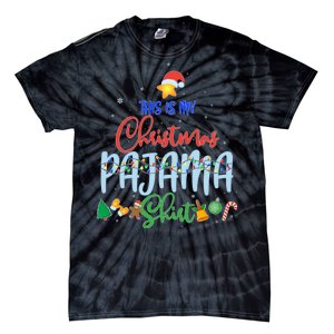 This is My Christmas PJ Shirt Tie-Dye T-Shirt