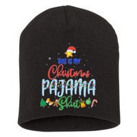 This is My Christmas PJ Shirt Short Acrylic Beanie