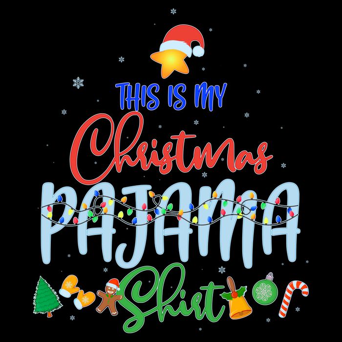 This is My Christmas PJ Shirt Wool Snapback Cap